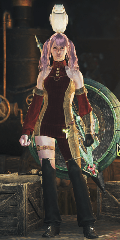 男性の装備画像