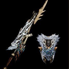 護雷銃槍ハルマガルデの外見