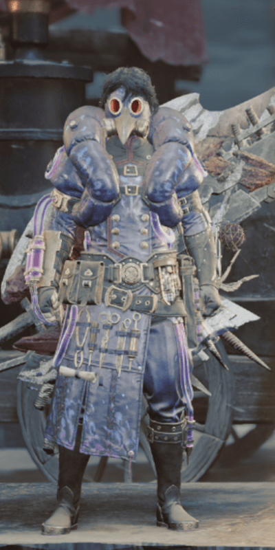 男性の装備画像