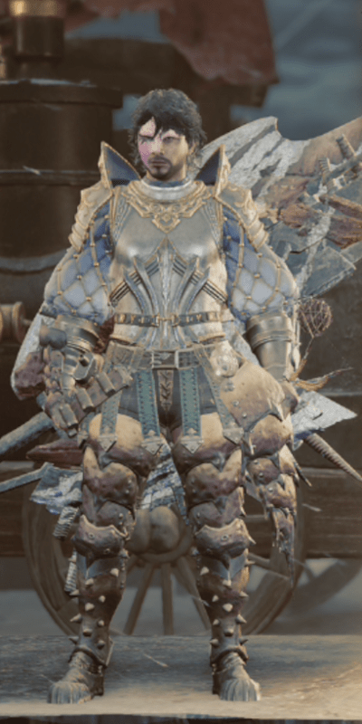 男性の装備画像