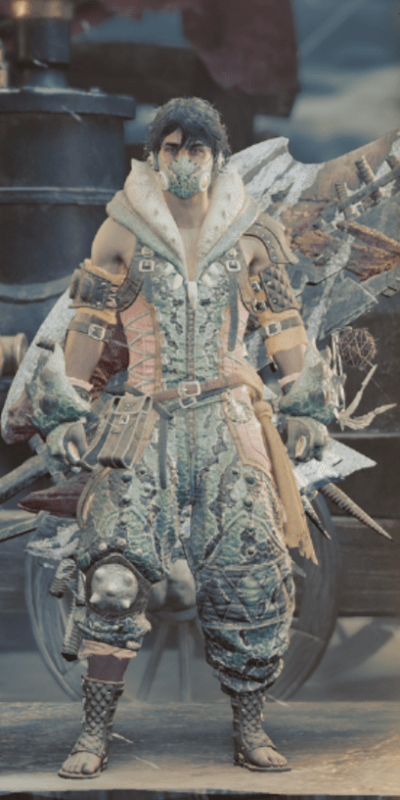 男性の装備画像