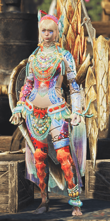 女性の装備画像