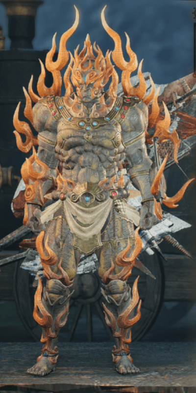 男性の装備画像