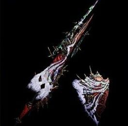 護闢荒槍ガルグマニトの外見