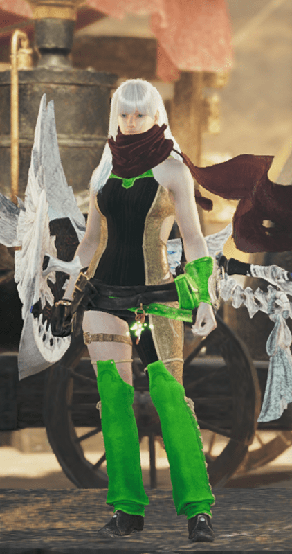 男性の装備画像