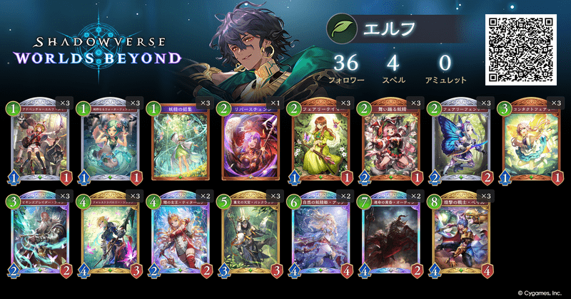 フェアリーエルフ（インフィニティエボルヴ）のレシピ