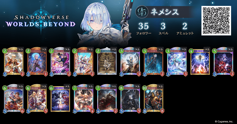 人形ネメシス（インフィニティエボルヴ）のレシピ