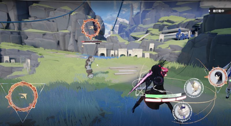 片方でしか受けれない攻撃がある