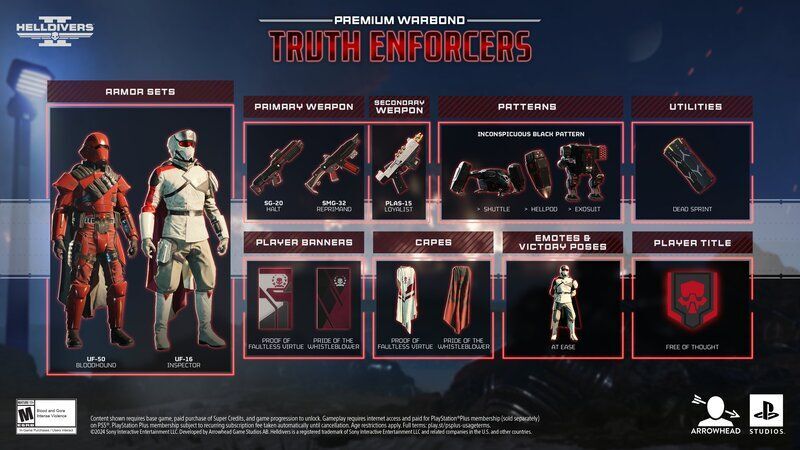 ウォーボンド「真実の執行者」一覧