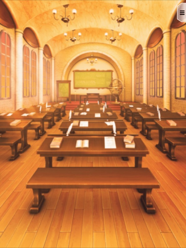 合同教室・夕方