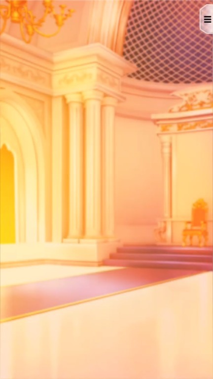 謁見の間・夕方