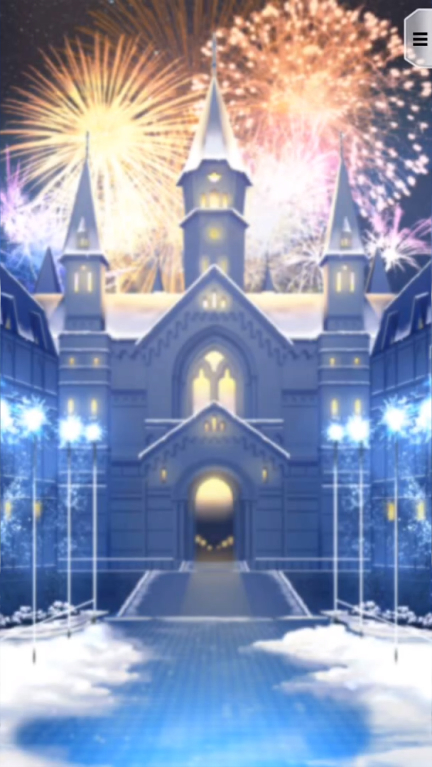 ローゼンフェスト城前・花火