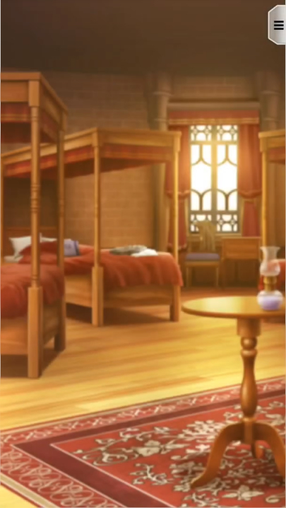 ルーベル寮の寝室・夕方