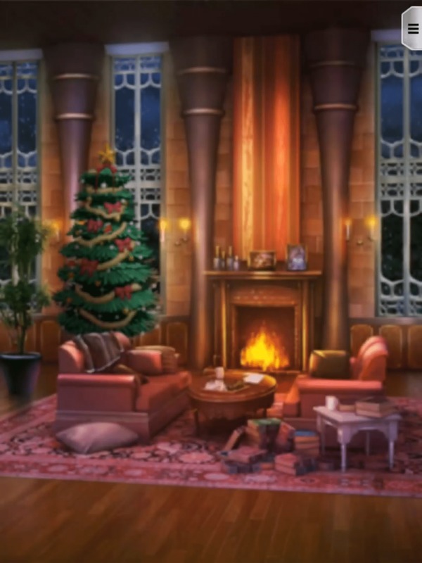 ルーベル寮の談話室・クリスマス・夜