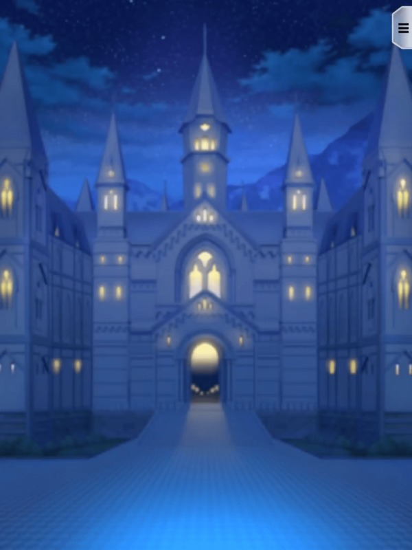 ローゼンフェスト城前・夜