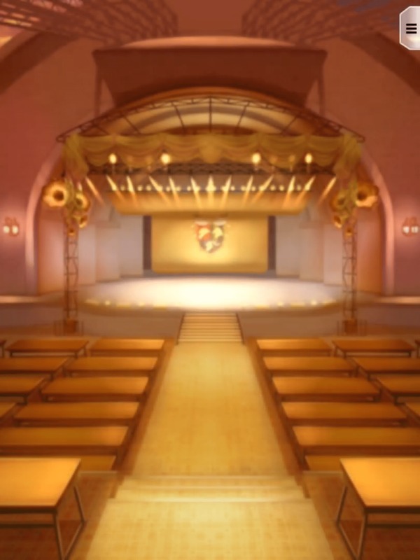 ステージ・夕方