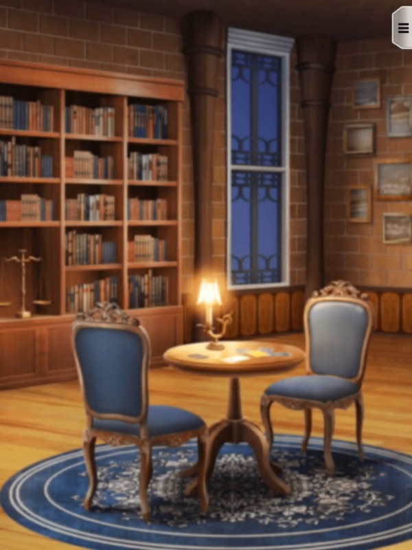 ラピス寮の談話室・夜