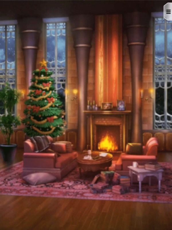 ルーベル寮の談話室・クリスマス