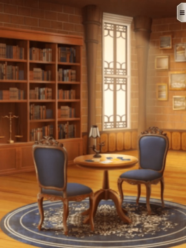 ラピス寮の談話室・夕方