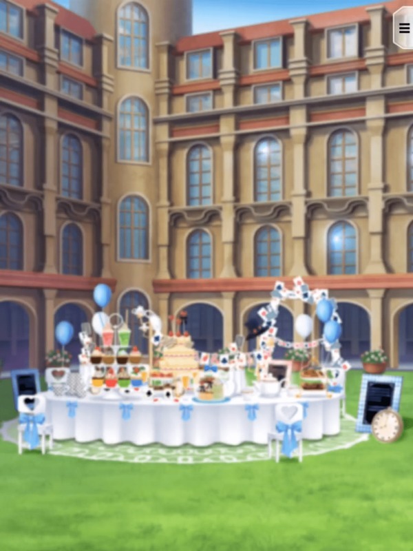 中庭・アリスイベント時