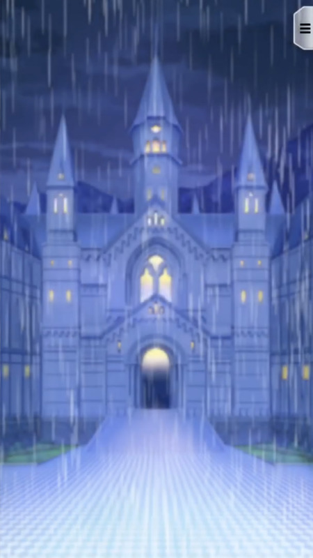 ローゼンフェスト城前・雨