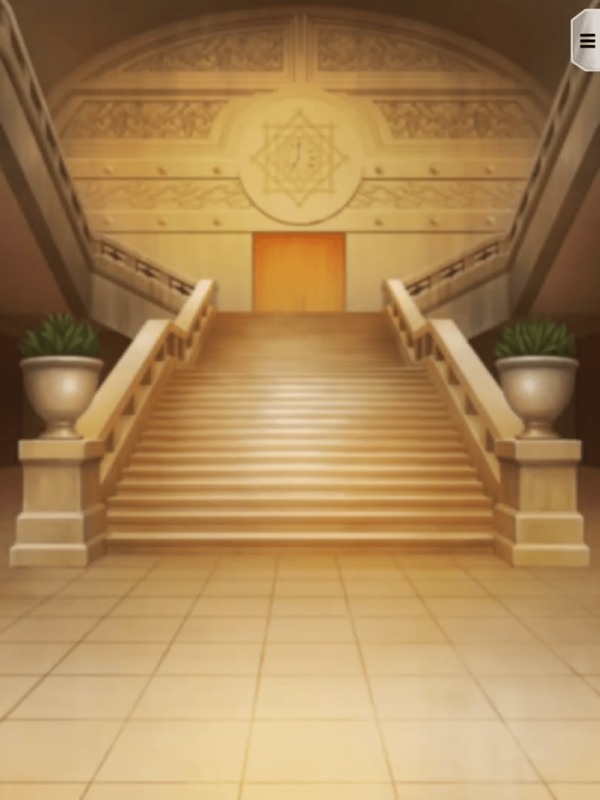 校舎入り口・夜