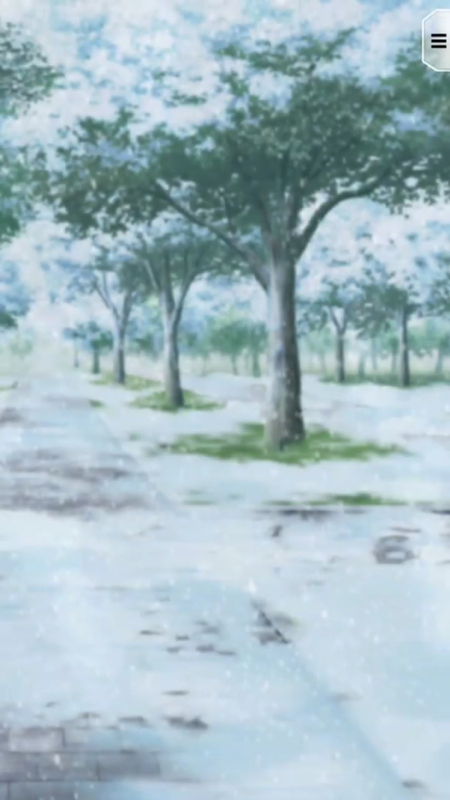 カルディリアの公園・雪