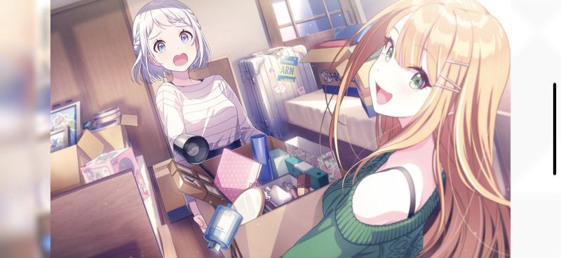 ほら、一緒に持と♪