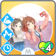 *キメ顔で自撮り