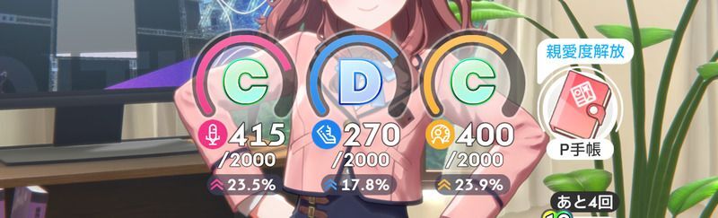 ステータスの最大値が2000