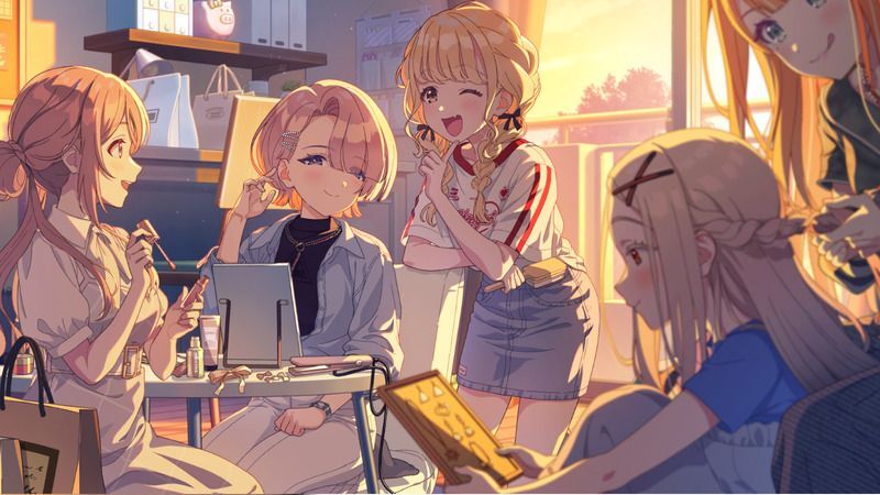オシャレもメイクも♪