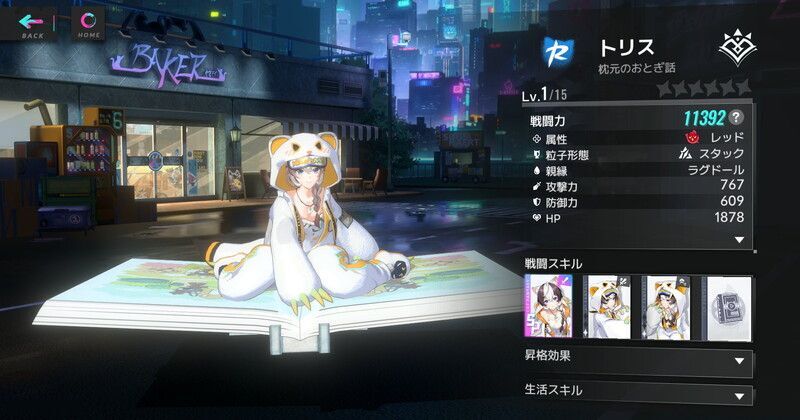 トリス・枕元のおとぎ話