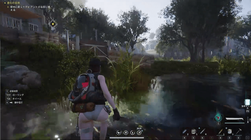 デビアントの襲撃