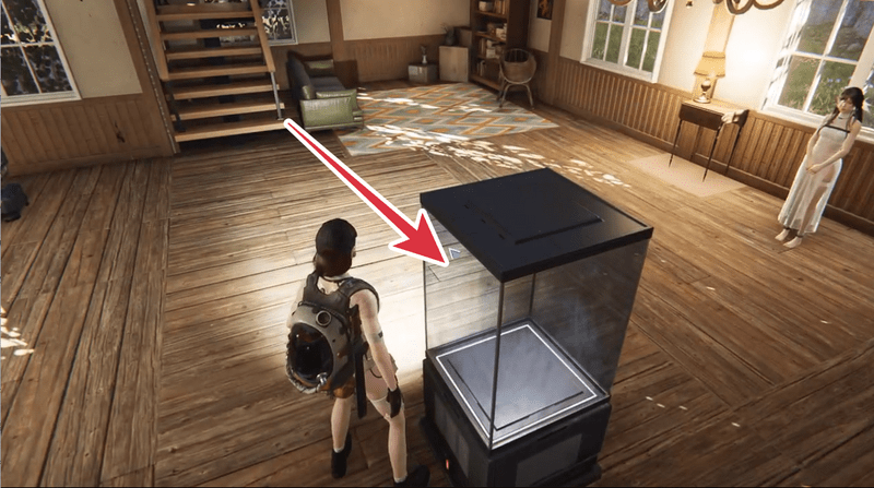 領地内の収容装置