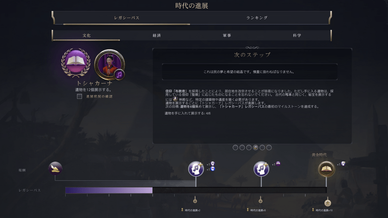 文化レガシーパスの遺物
