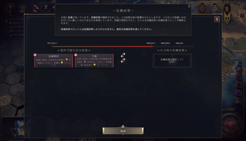 危機政策スロット