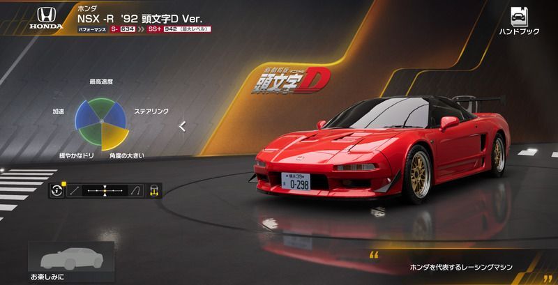 ホンダ NSX-R ’92 頭文字D Ver.