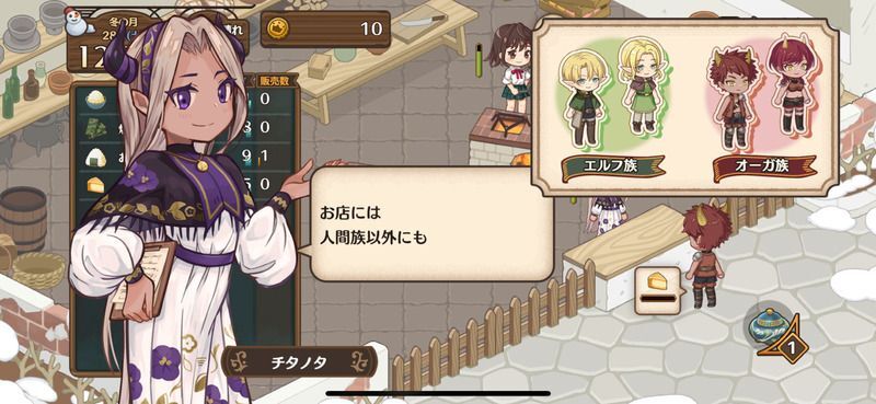 オーガ族とエルフ族