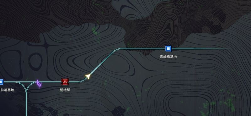 雲岫橋基地の場所