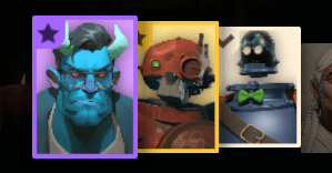 ヒーロー選択画面