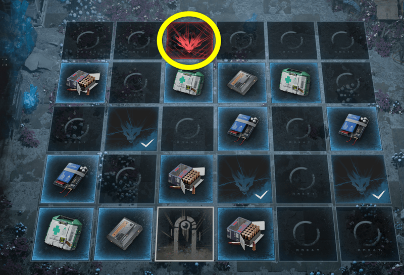 No.5危険域のボス位置