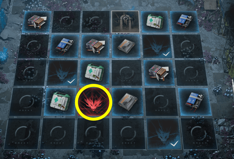 No.3危険域のボス位置