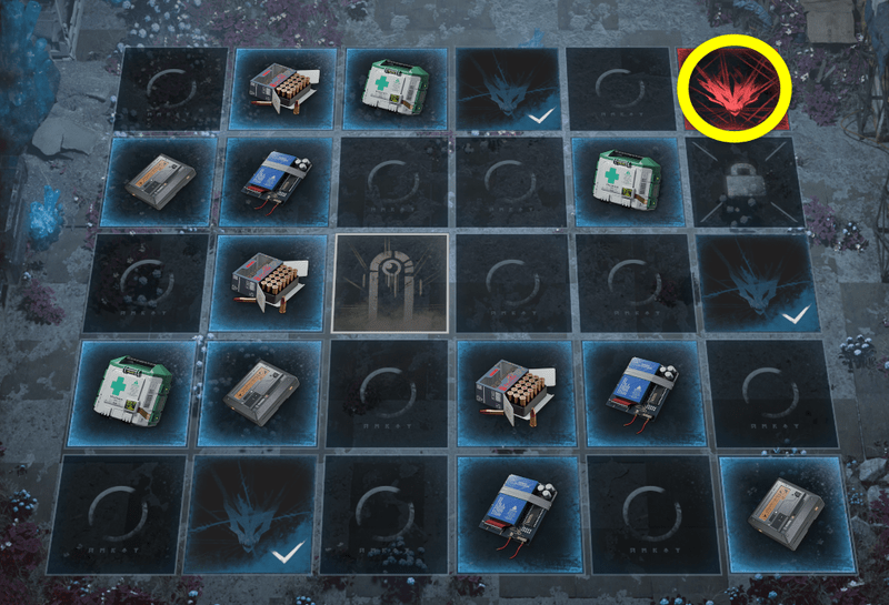 No.3危険域ハードのボス位置