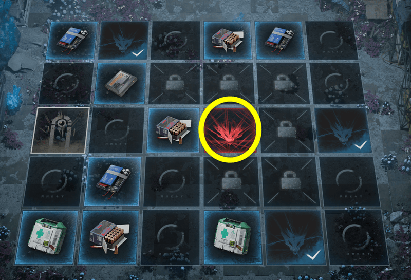 No.4危険域のボス位置