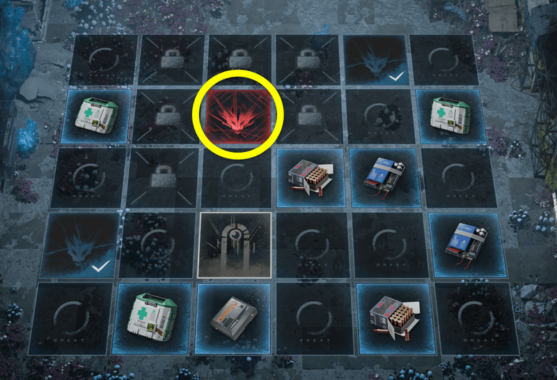 No.1危険域のボス位置