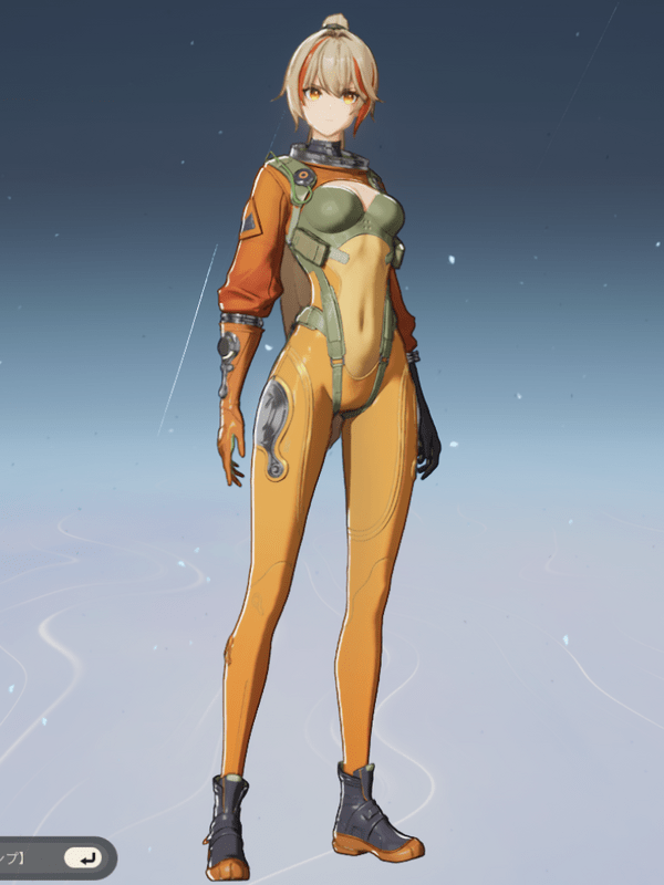 戦闘服ゴールドリーフ