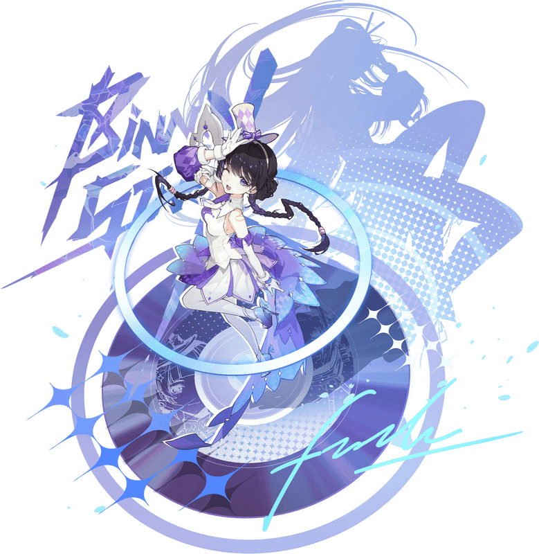 華蓮（かれん）の強化後立ち絵