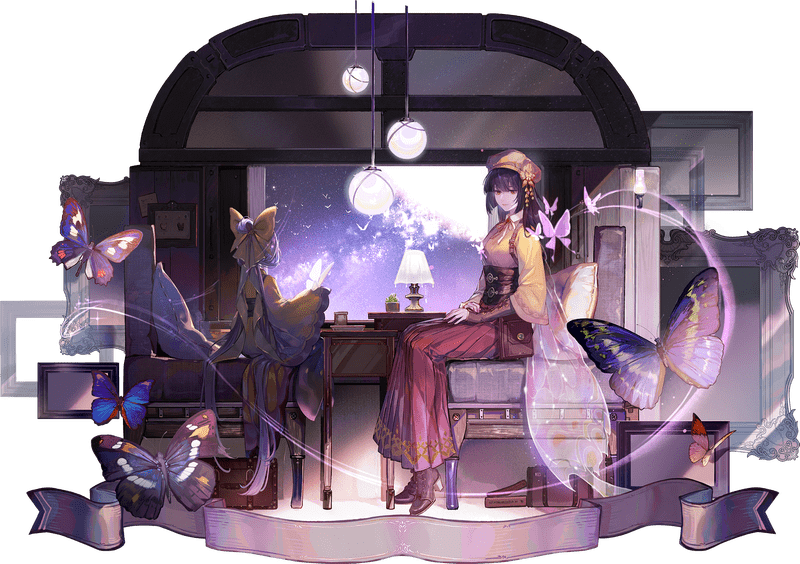 鳳無夢の強化後立ち絵