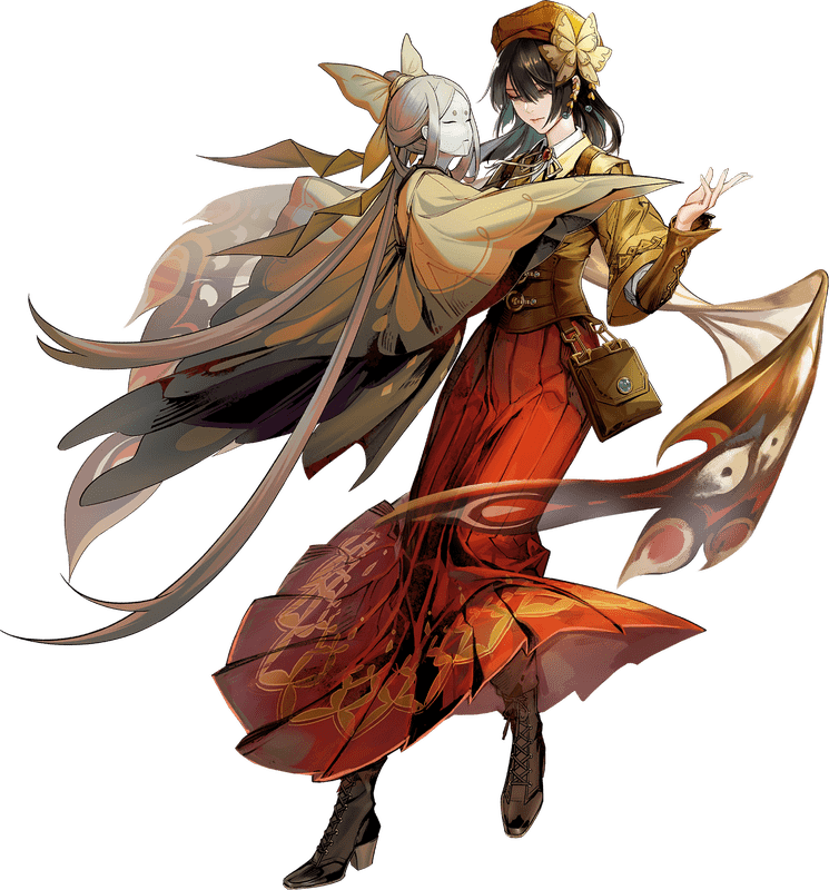 鳳無夢の立ち絵