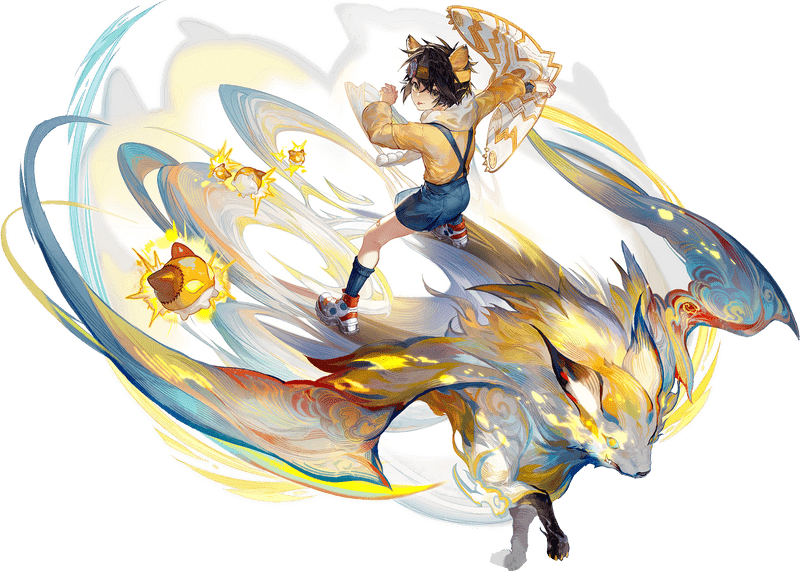 楽（がく）の強化後立ち絵